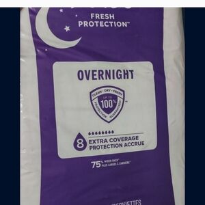 Poise Overnight Pads